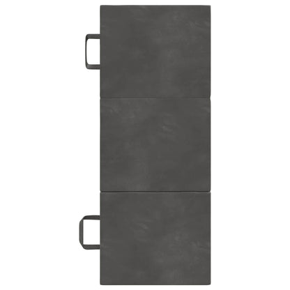Vouwbare Bankbed 75 x 67 x 45 cm Donkergrijs