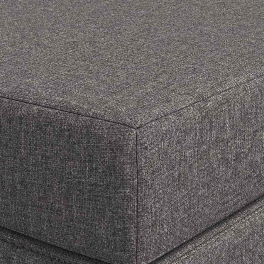 Vouwbare Bankbed 80 x 67 x 45 cm Lichtgrijs
