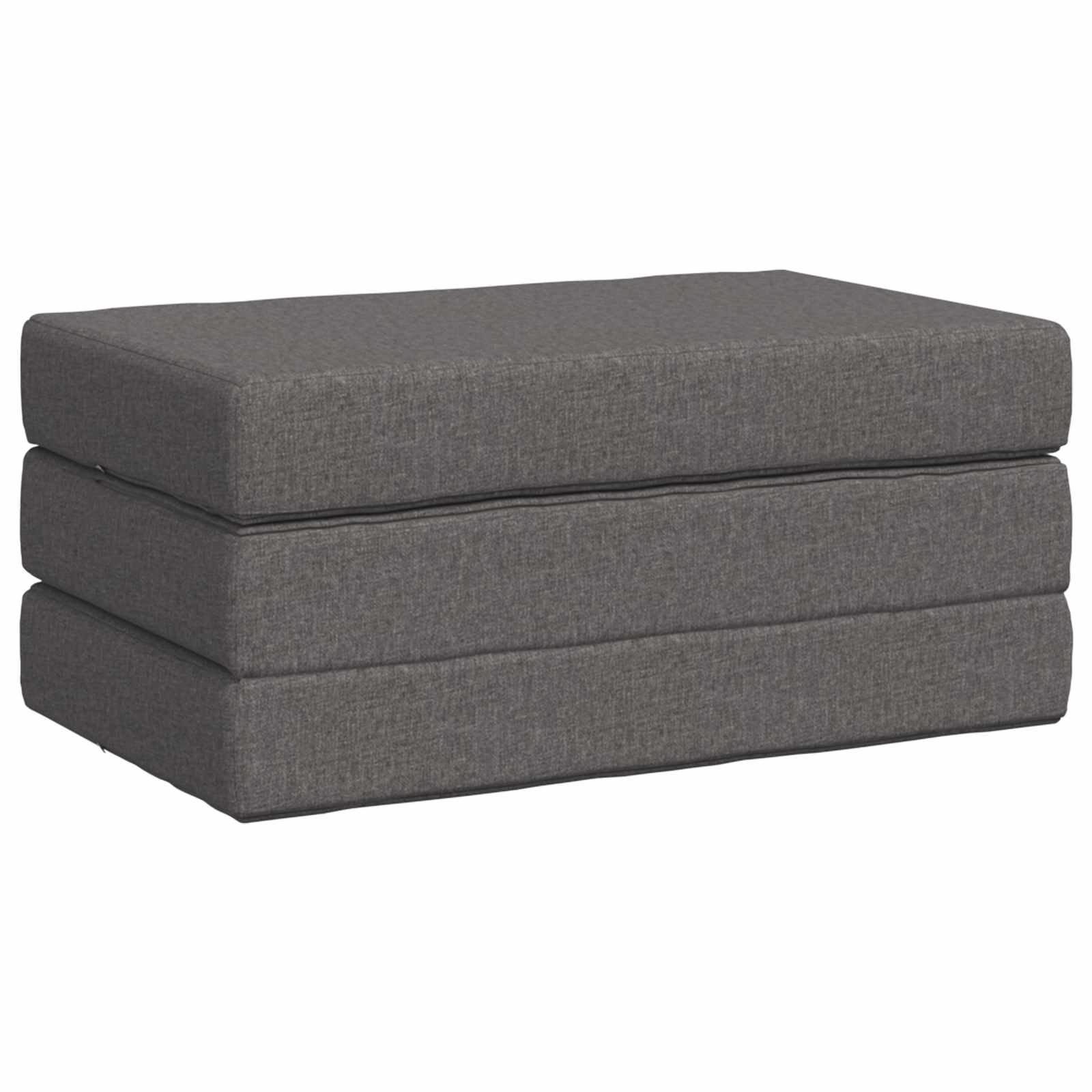 Vouwbare Bankbed 80 x 67 x 45 cm Lichtgrijs