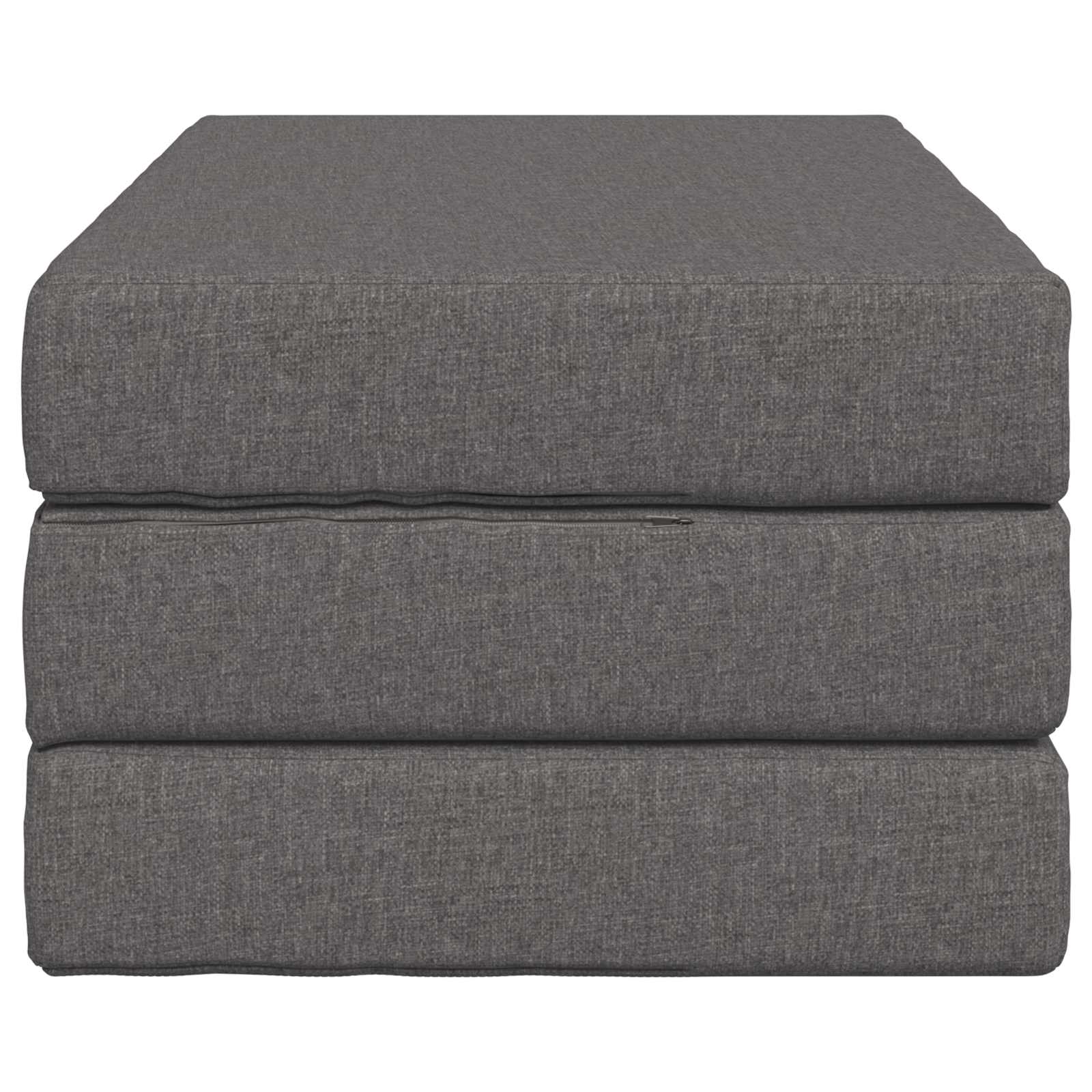 Vouwbare Bankbed 80 x 67 x 45 cm Lichtgrijs