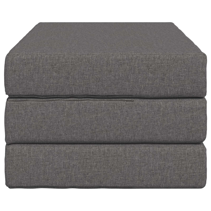 Vouwbare Bankbed 80 x 67 x 45 cm Lichtgrijs