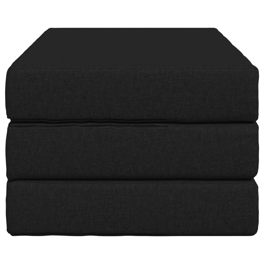 Vouwbare Bankbed 80 x 67 x 45 cm Zwart