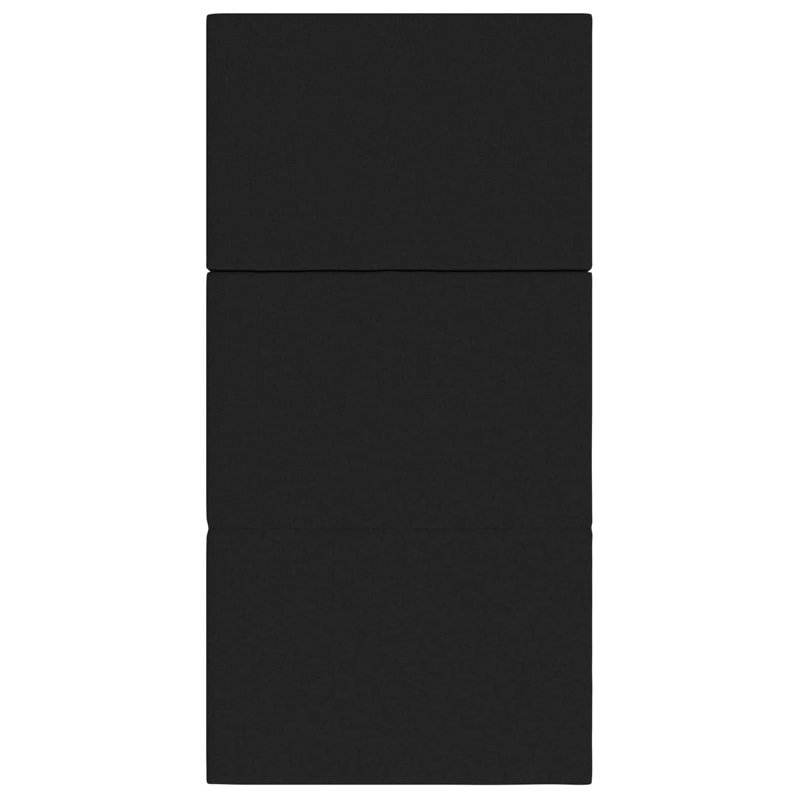 Vouwbare Bankbed 80 x 67 x 45 cm Zwart