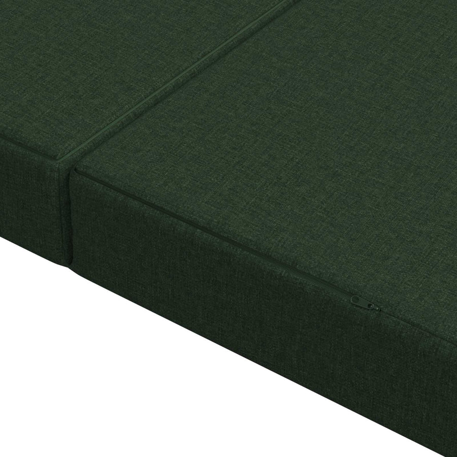 Vouwbare Bankbed 80 x 67 x 45 cm Donkergroen
