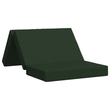 Vouwbare Bankbed 80 x 67 x 45 cm Donkergroen