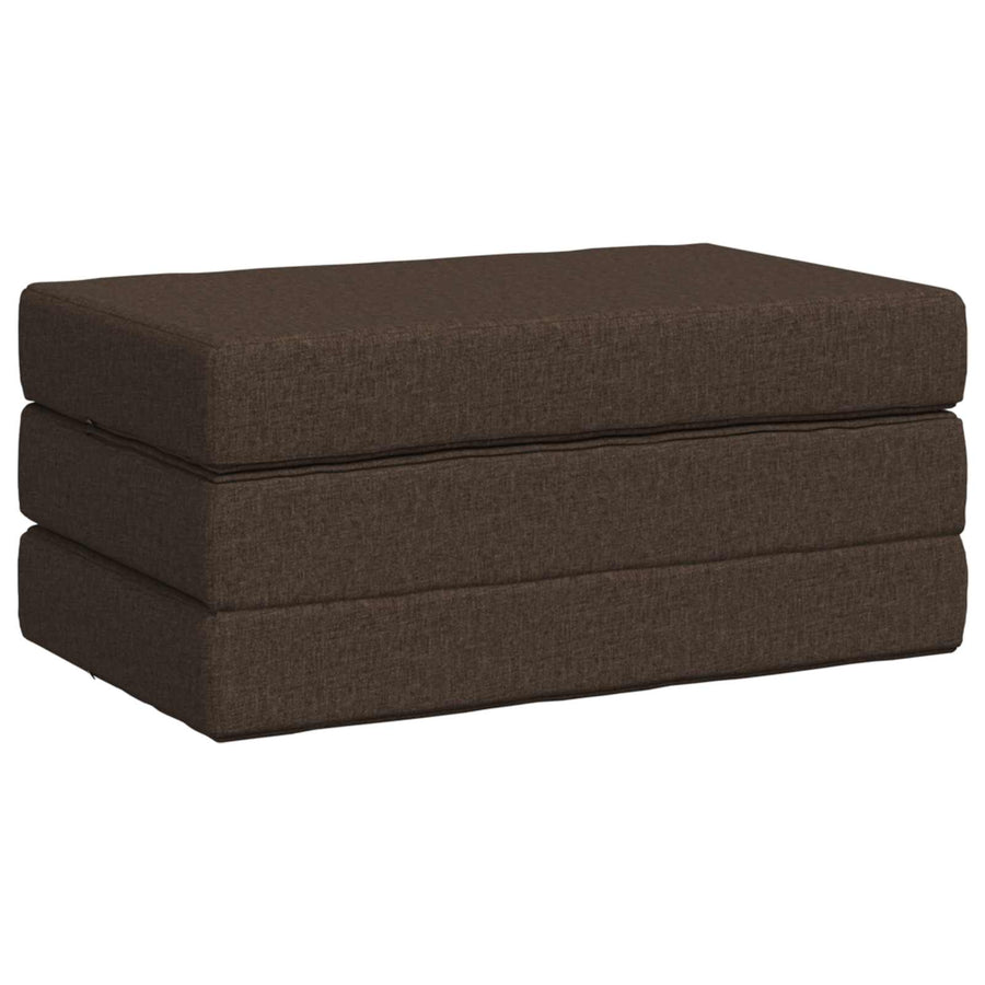 Vouwbare Bankbed 80 x 67 x 45 cm Taupe