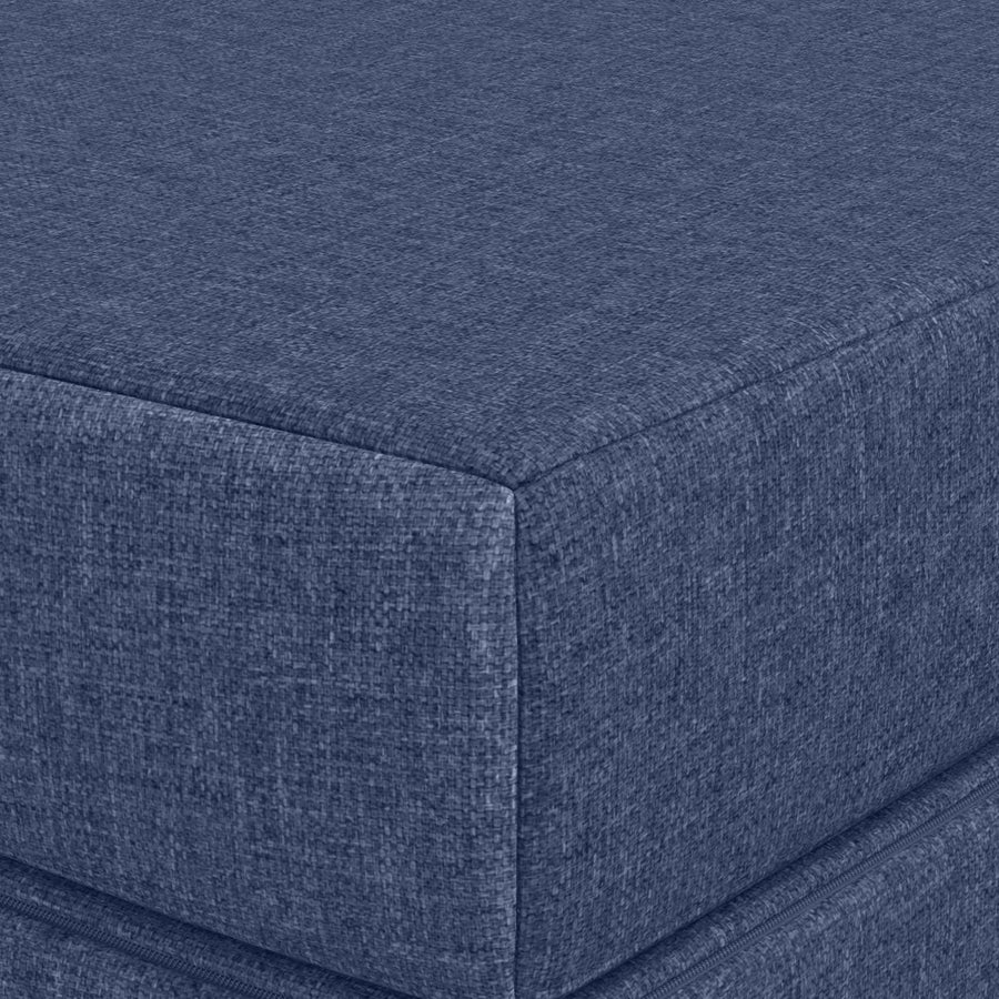Vouwbare Bankbed 80 x 67 x 45 cm Blauw