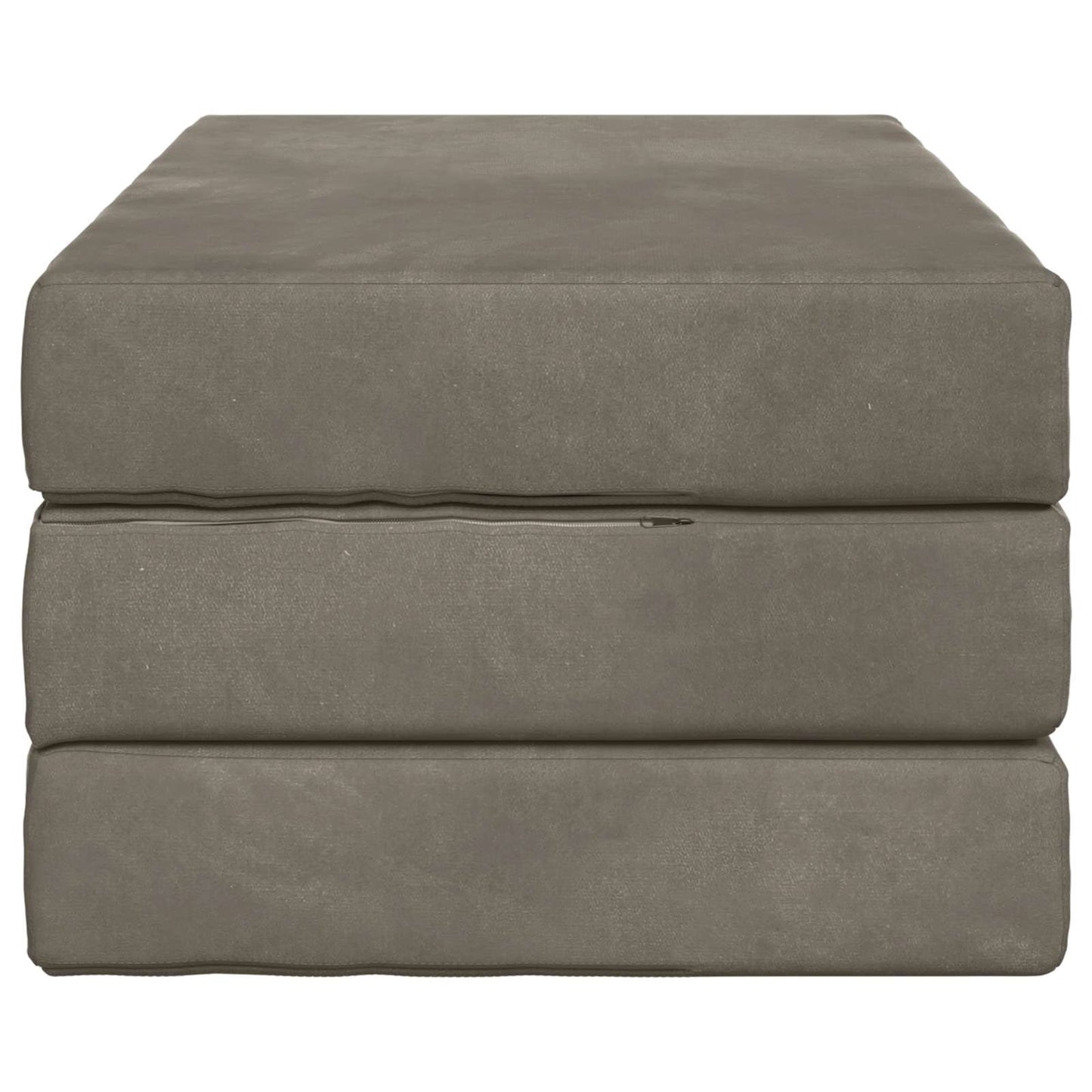 Vouwbare Bankbed 80 x 67 x 45 cm Lichtgrijs