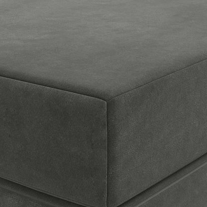 Vouwbare Bankbed 80 x 67 x 45 cm Donkergrijs
