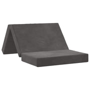 Bankbed 80x67x45 cm donkergrijs