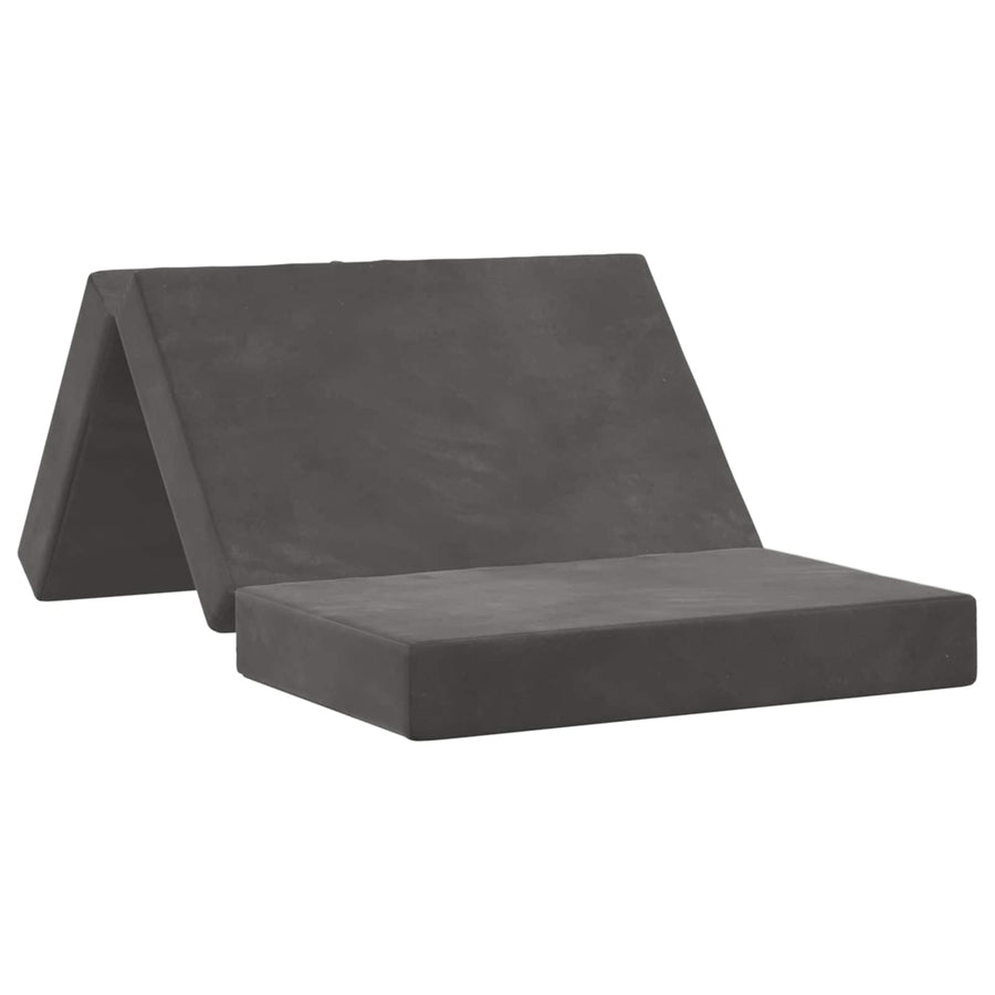 Vouwbare Bankbed 80 x 67 x 45 cm Donkergrijs