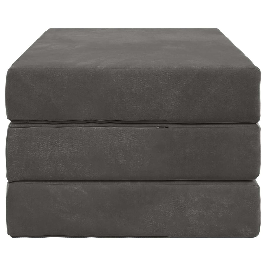 Vouwbare Bankbed 80 x 67 x 45 cm Donkergrijs