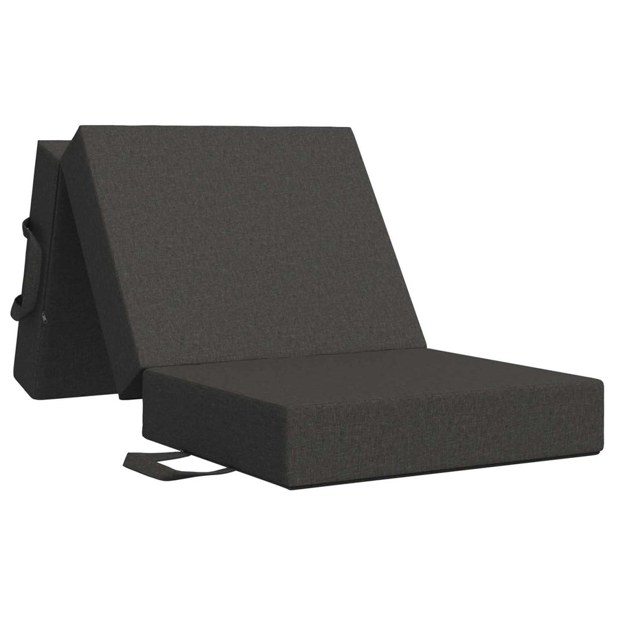 Vouwbare Bankbed 90 x 67 x 45 cm Donkergrijs