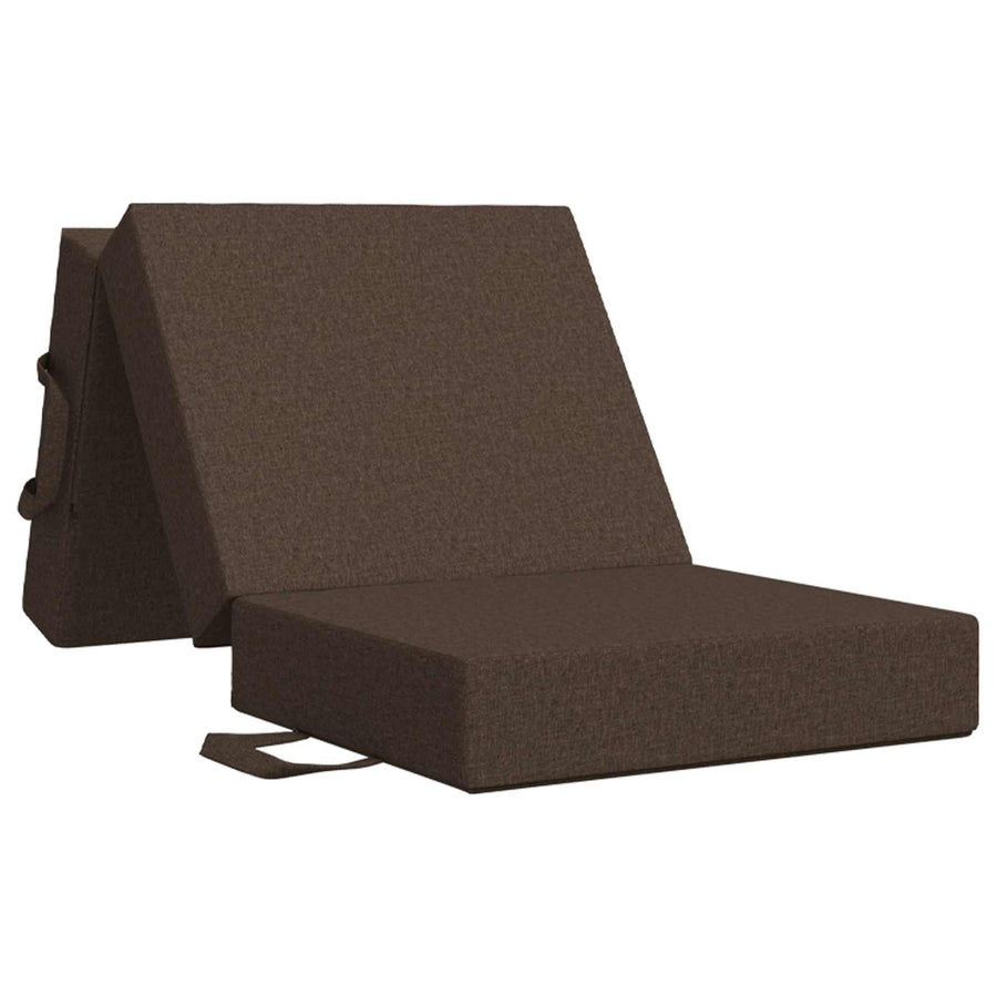Vouwbare Bankbed 90 x 67 x 45 cm Taupe