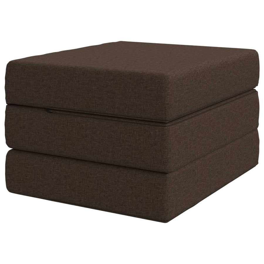 Vouwbare Bankbed 90 x 67 x 45 cm Taupe