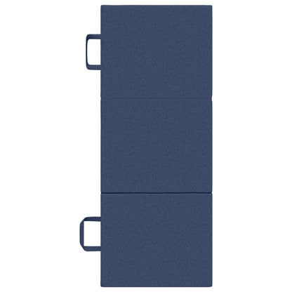 Vouwbare Bankbed 90 x 67 x 45 cm Blauw
