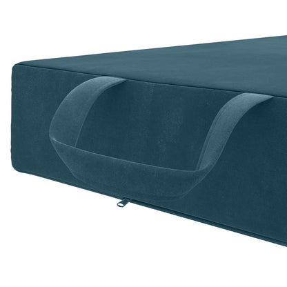 Vouwbare Bankbed 90 x 67 x 45 cm Blauw