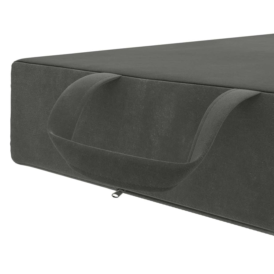 Vouwbare Bankbed 90 x 67 x 45 cm Donkergrijs