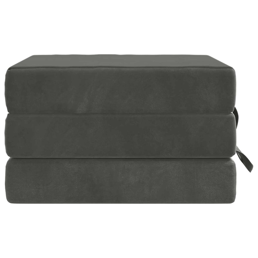 Vouwbare Bankbed 90 x 67 x 45 cm Donkergrijs