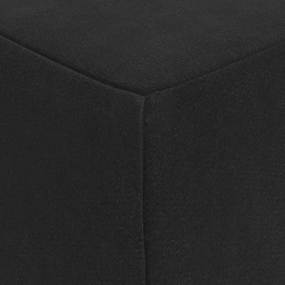 Vouwbare Bankbed 90 x 67 x 45 cm Zwart