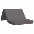 Foldable Sofa Bed 100 x 67 x 45 cm Light Grey