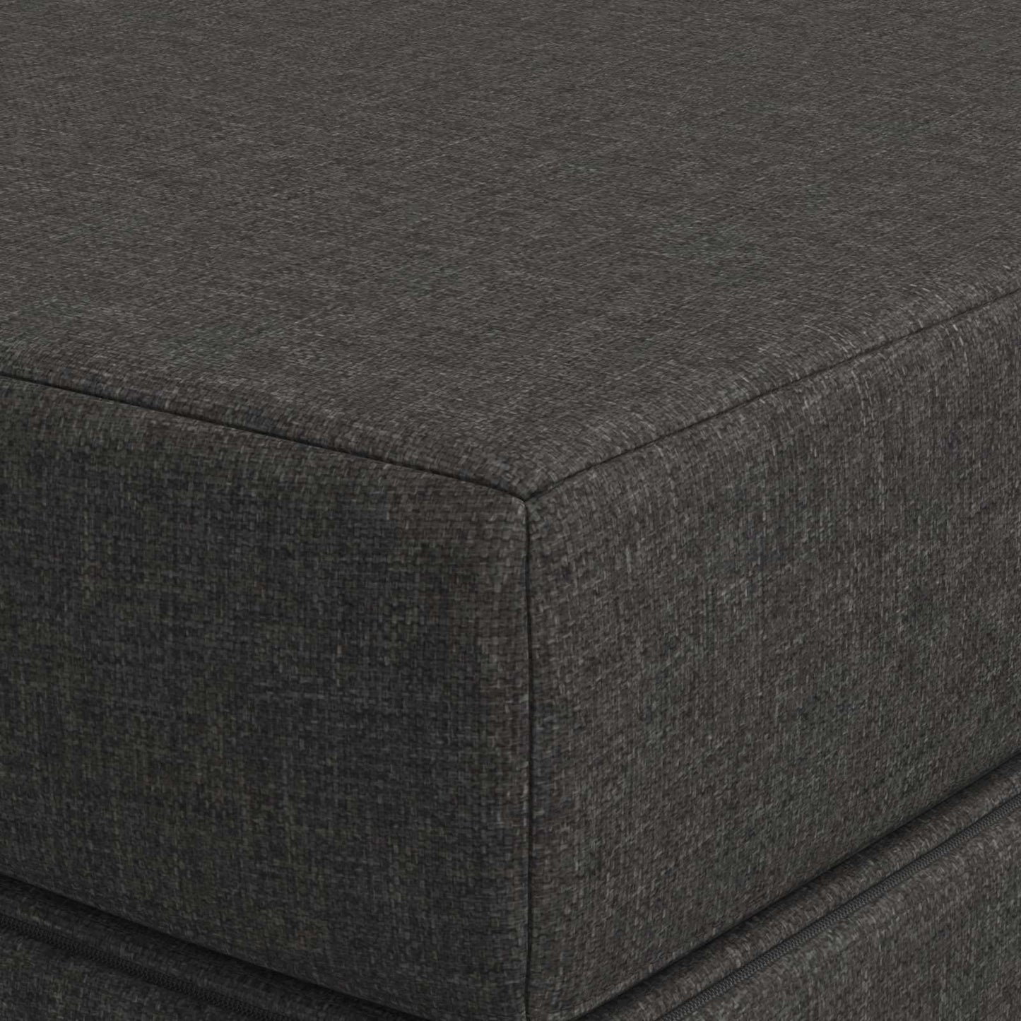 Vouwbare Bankbed 100 x 67 x 45 cm Donkergrijs