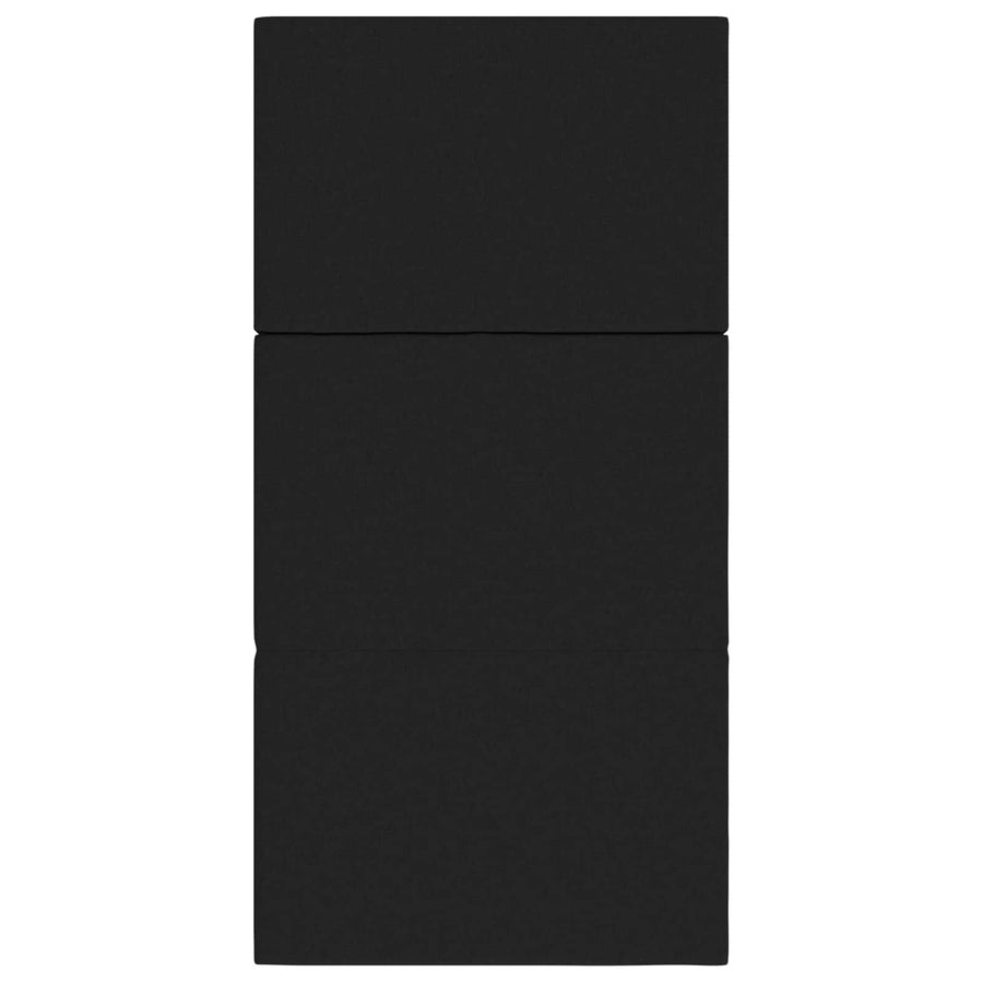 Vouwbare Bankbed 100 x 67 x 45 cm Zwart
