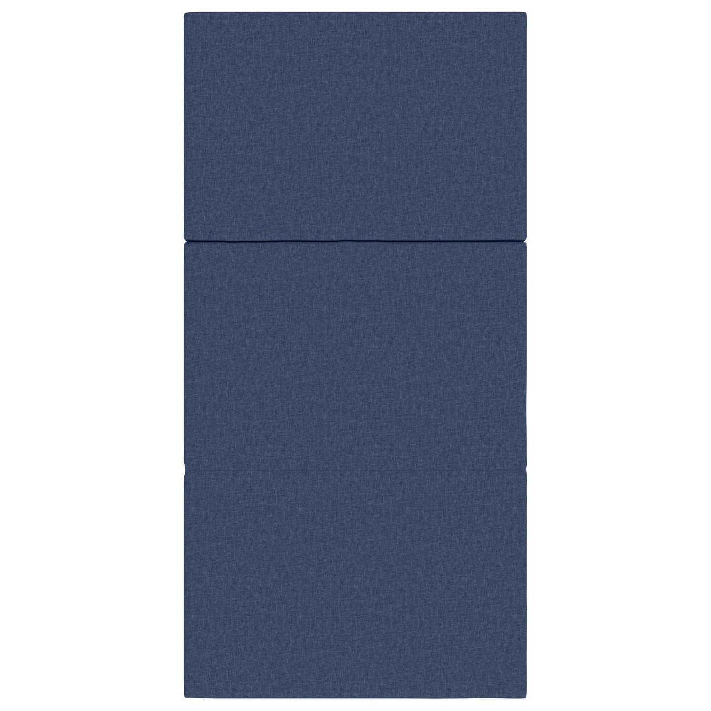 Vouwbare Bankbed 100 x 67 x 45 cm Blauw