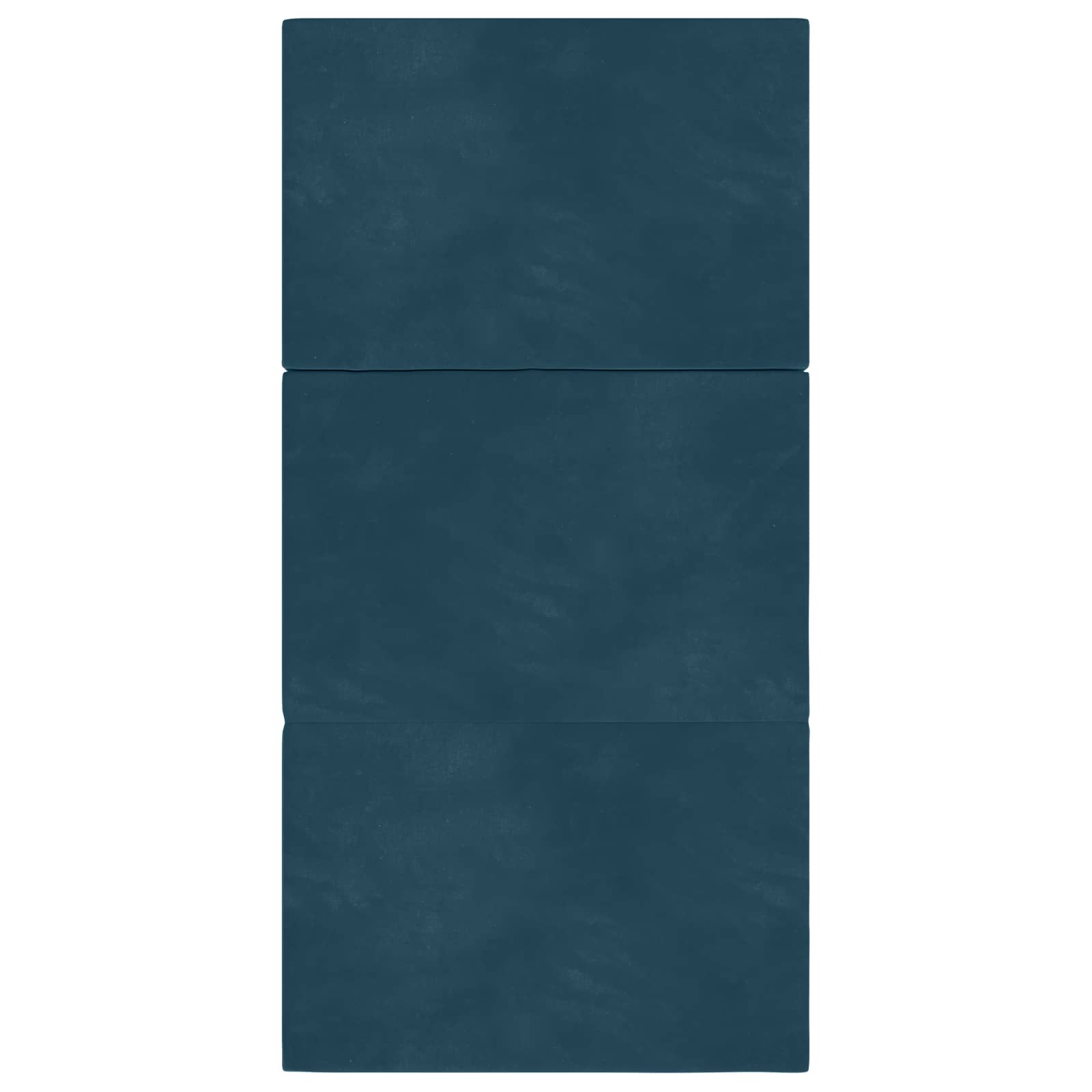 Vouwbare Bankbed 100 x 67 x 45 cm Blauw