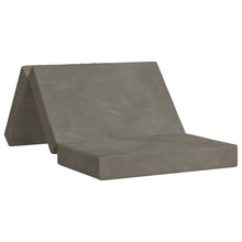 Vouwbare Bankbed 100 x 67 x 45 cm Lichtgrijs