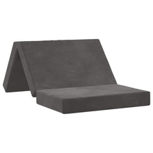 Vouwbare Bankbed 100 x 67 x 45 cm Donkergrijs