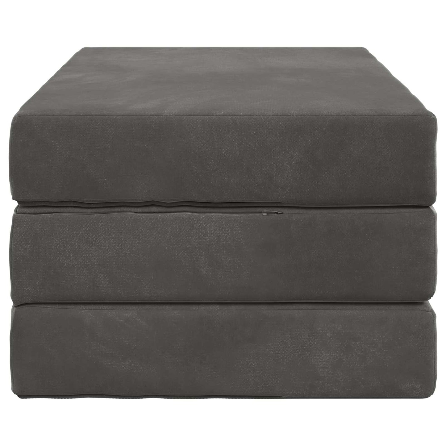Vouwbare Bankbed 100 x 67 x 45 cm Donkergrijs