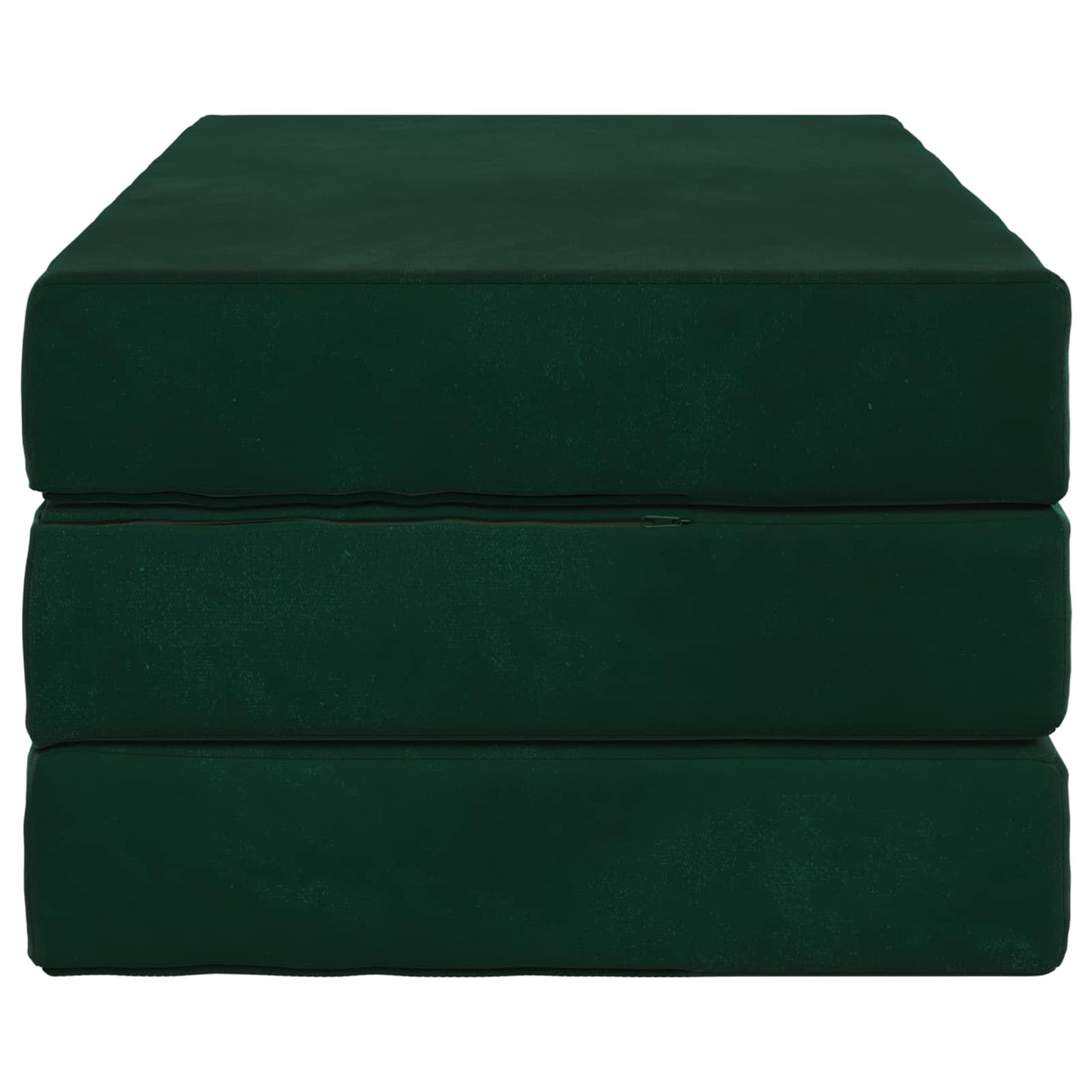 Vouwbare Bankbed 100 x 67 x 45 cm Donkergroen