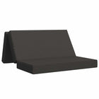 Foldable Sofa Bed 120 x 67 x 45 cm Dark Grey