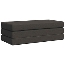 Vouwbare Bankbed 120 x 67 x 45 cm Donkergrijs