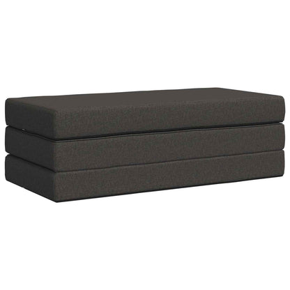 Vouwbare Bankbed 120 x 67 x 45 cm Donkergrijs