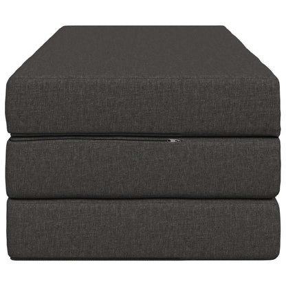 Vouwbare Bankbed 120 x 67 x 45 cm Donkergrijs
