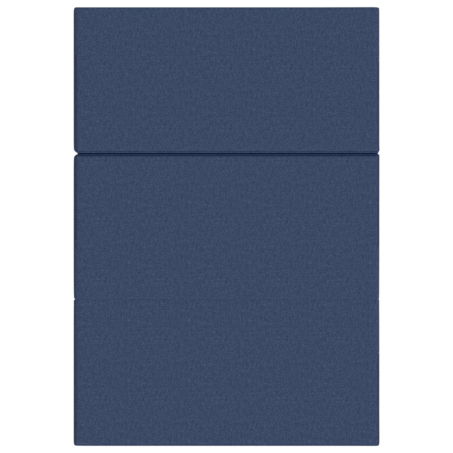 Vouwbare Bankbed 120 x 67 x 45 cm Blauw
