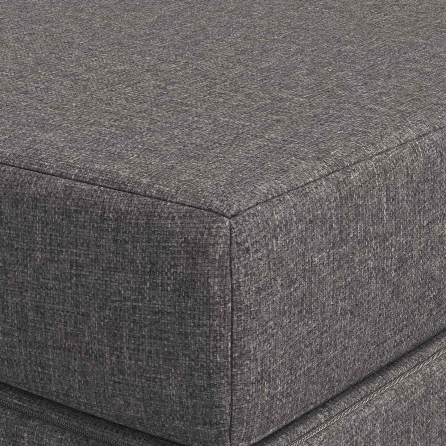 Vouwbare Bankbed 140 x 67 x 45 cm Lichtgrijs
