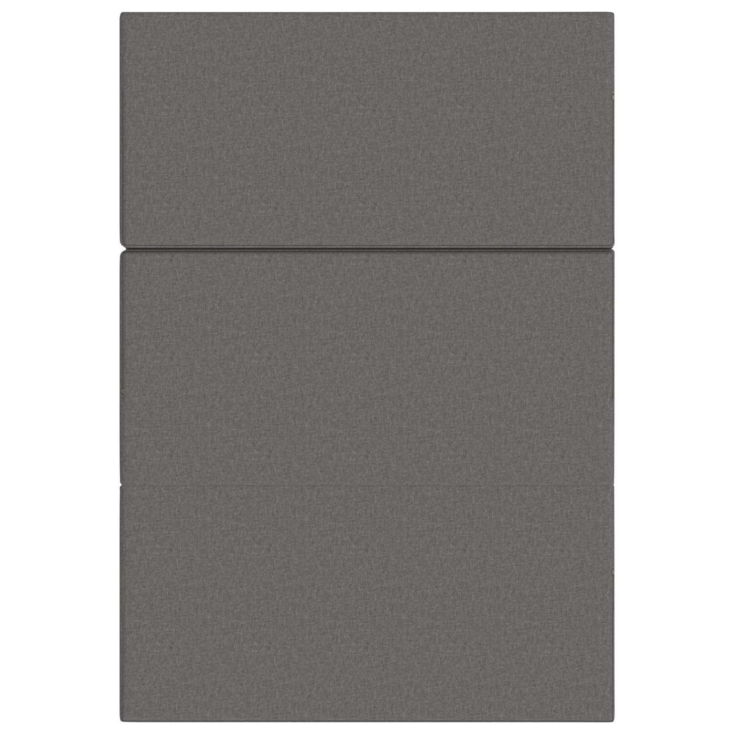 Vouwbare Bankbed 140 x 67 x 45 cm Lichtgrijs