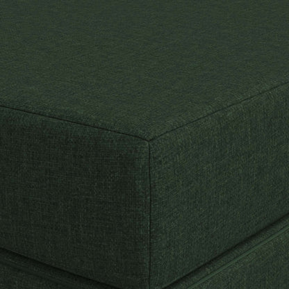 Vouwbare Bankbed 140 x 67 x 45 cm Donkergroen
