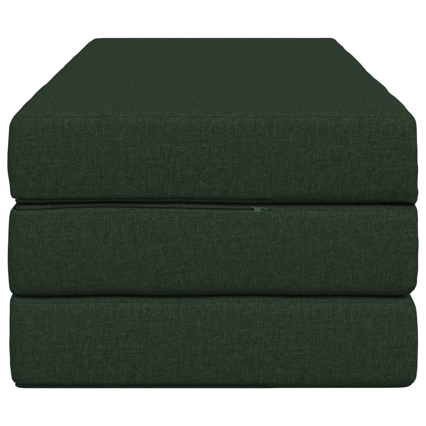 Vouwbare Bankbed 140 x 67 x 45 cm Donkergroen