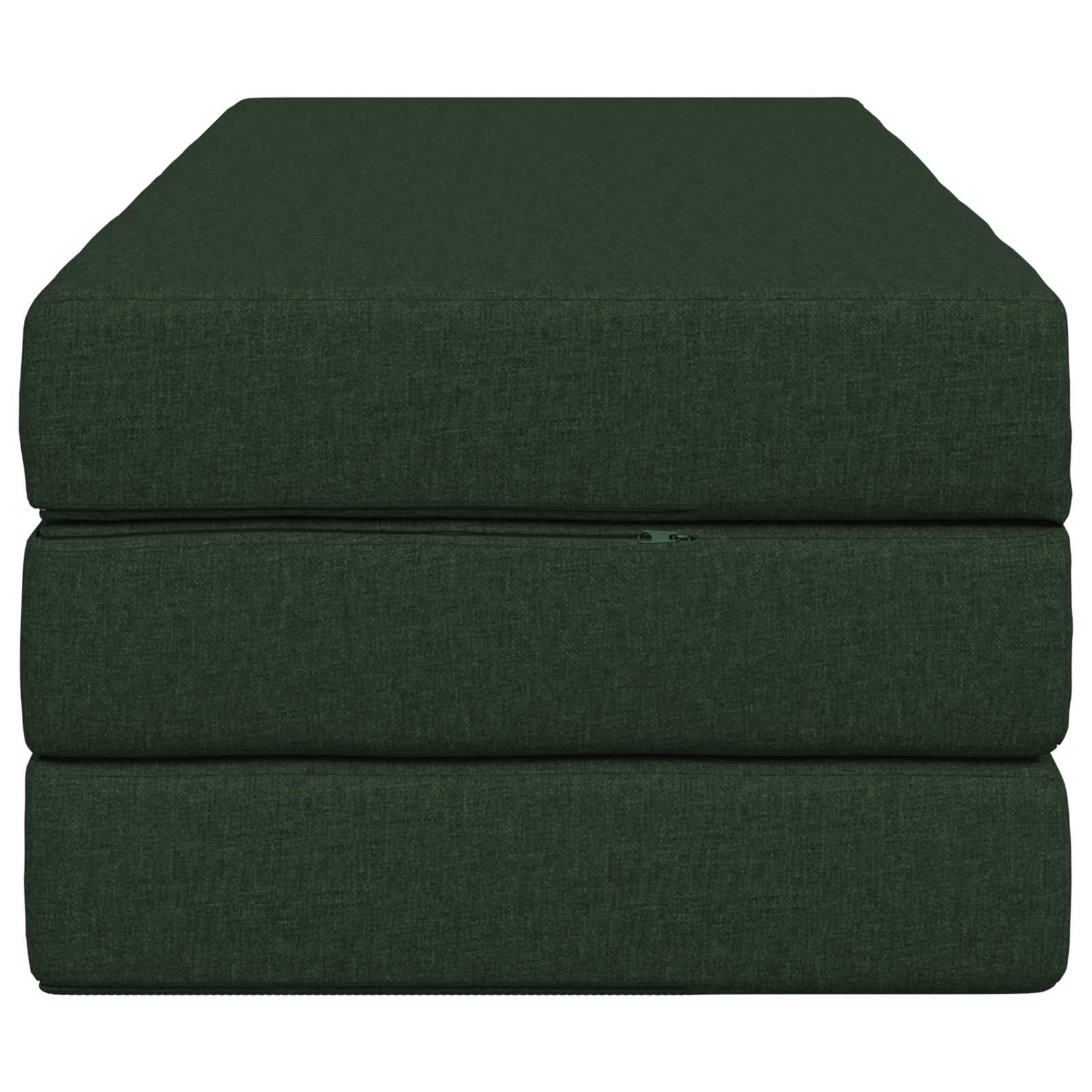 Vouwbare Bankbed 140 x 67 x 45 cm Donkergroen
