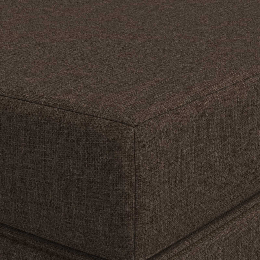 Vouwbare Bankbed 140 x 67 x 45 cm Taupe