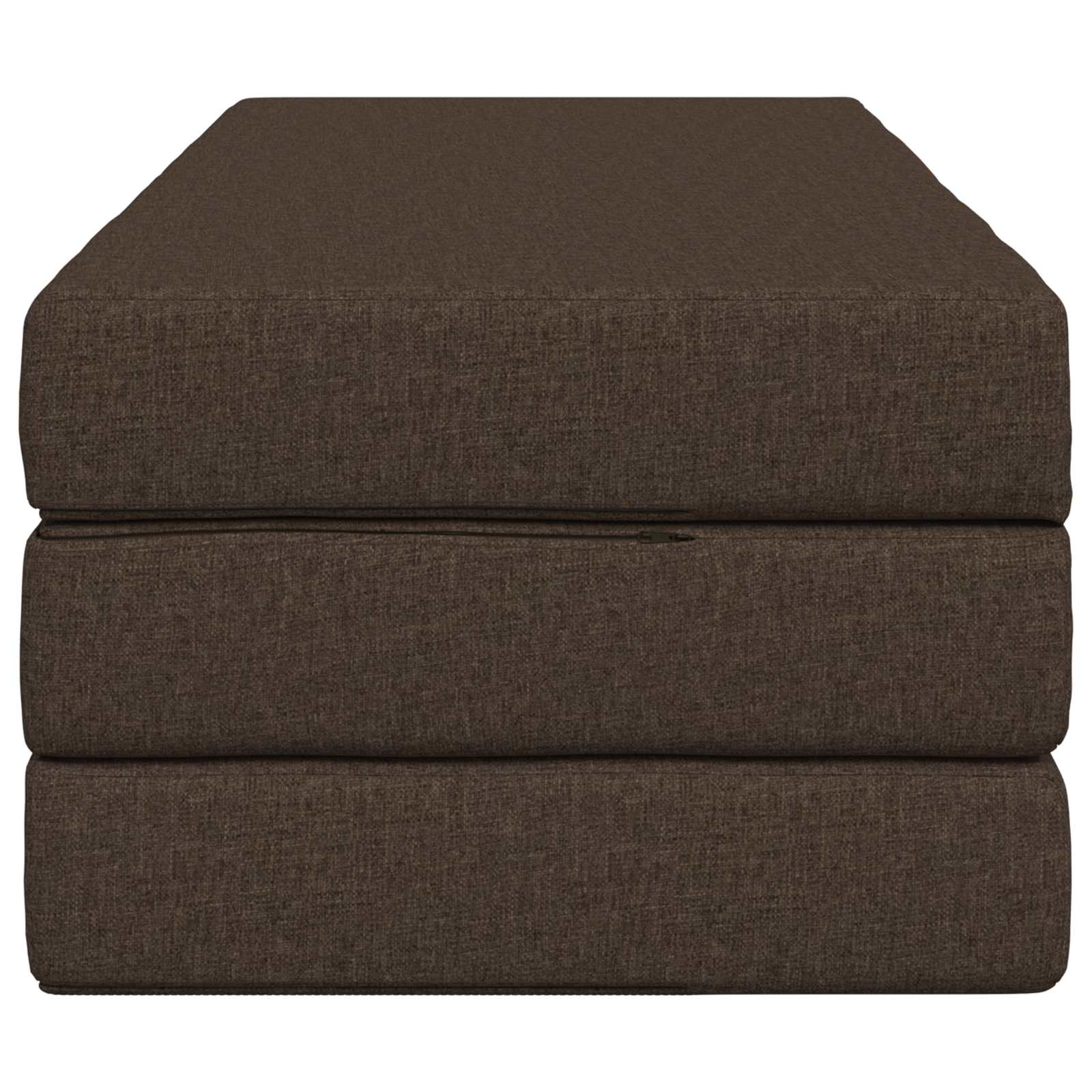 Vouwbare Bankbed 140 x 67 x 45 cm Taupe