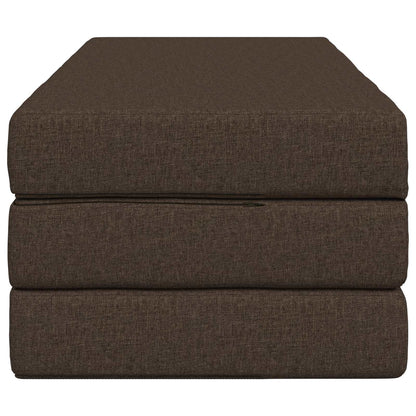 Vouwbare Bankbed 140 x 67 x 45 cm Taupe