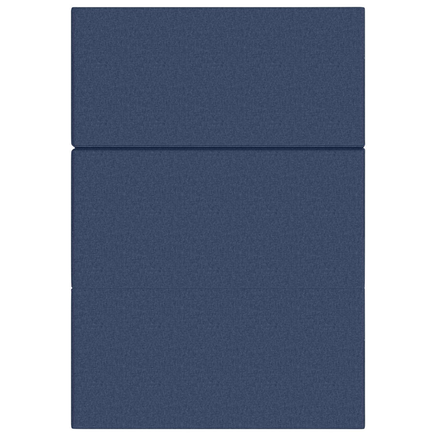 Vouwbare Bankbed 140 x 67 x 45 cm Blauw
