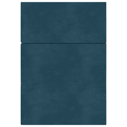 Vouwbare Bankbed 140 x 67 x 45 cm Blauw