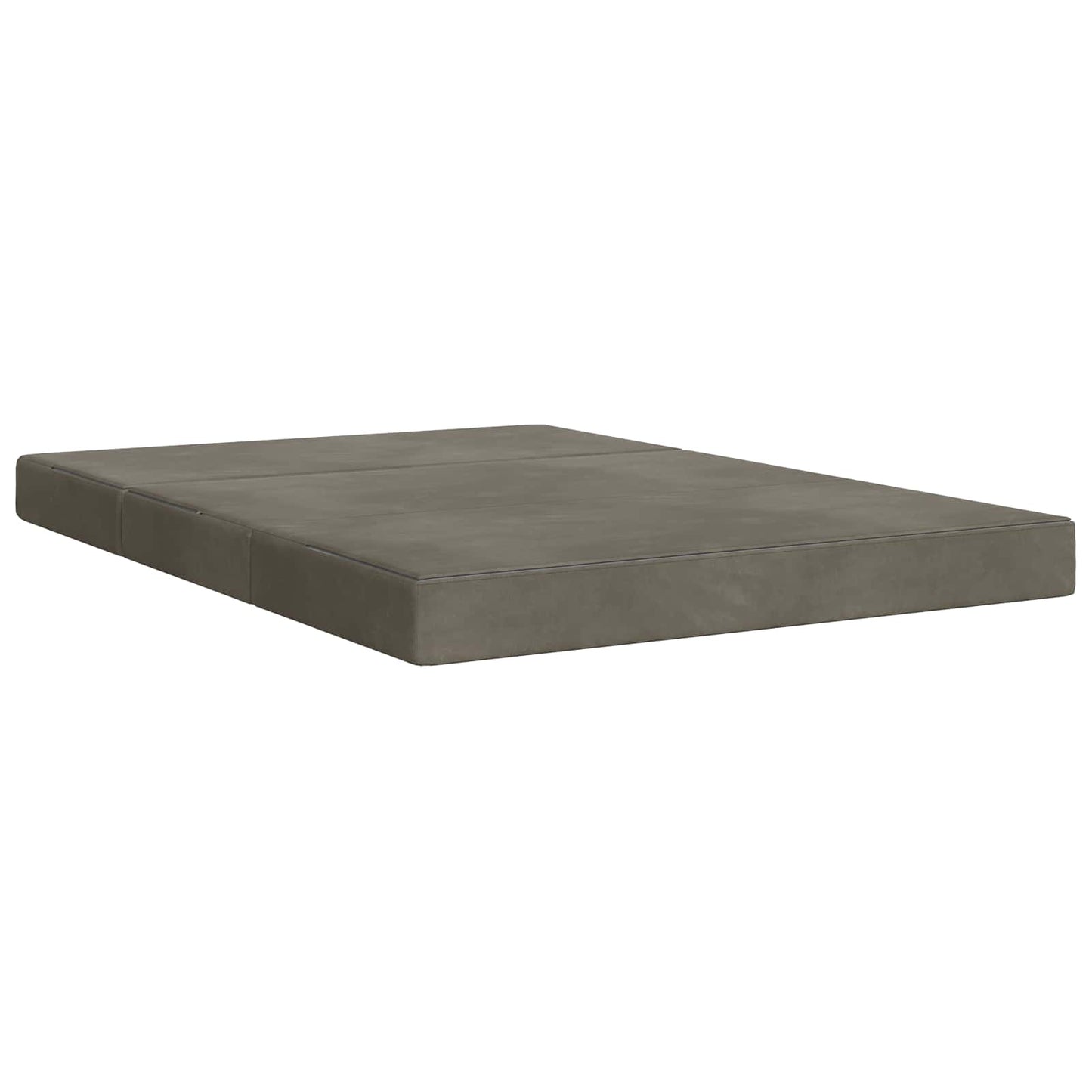 Vouwbare Bankbed 140 x 67 x 45 cm Lichtgrijs