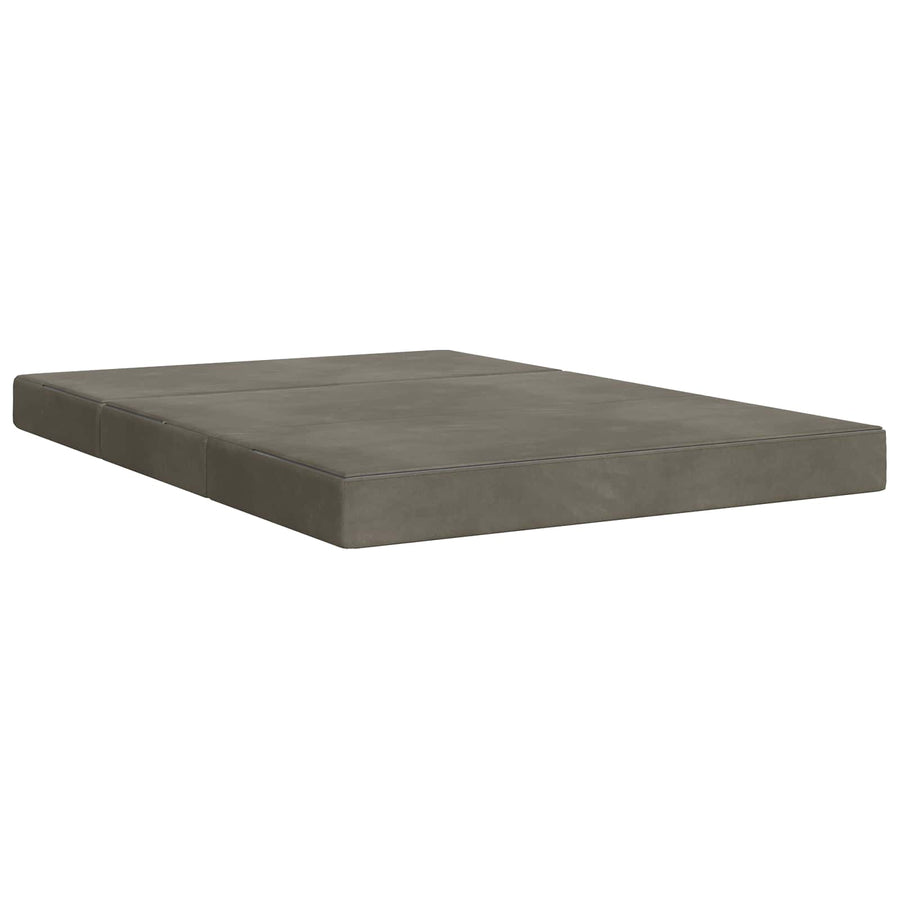 Vouwbare Bankbed 140 x 67 x 45 cm Lichtgrijs